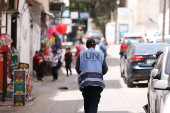 Balata refugee camp near the West Bank city of Nablus