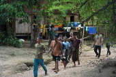 Myanmar prisoners of war held in rebel camp