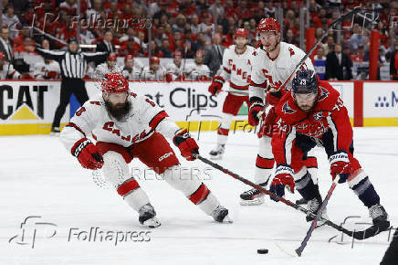NHL: Stanley Cup Playoffs-Carolina Hurricanes at Washington Capitals