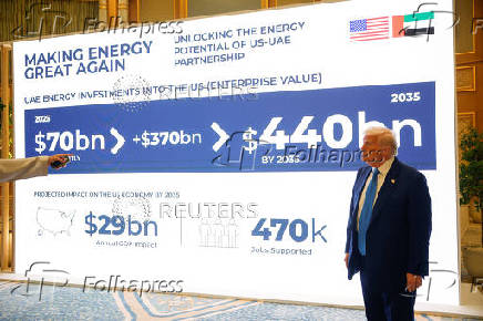 U.S. President Trump visits the UAE