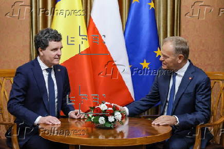 Romanian President-elect Nicusor Dan visits Warsaw