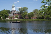Harvard University Campus in Cambridge Massachusetts