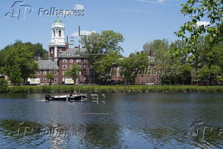 Harvard University Campus in Cambridge Massachusetts
