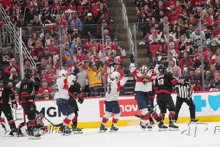 NHL: Stanley Cup Playoffs-Florida Panthers at Carolina Hurricanes