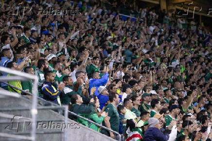 Partida entre Palmeiras e Sporting Cristal pela Copa Libertadores 2025