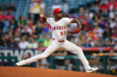 MLB: Athletics at Los Angeles Angels