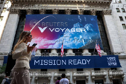 Voyager Technologies holds IPO at the NYSE in New York