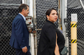 Congressional Democrats try to enter an ICE facility in Broadview, Illinois