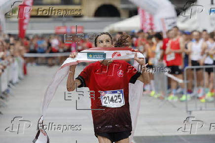 Ruppel Mathieu y Amaia Melero vencen en La Media de San Fermín