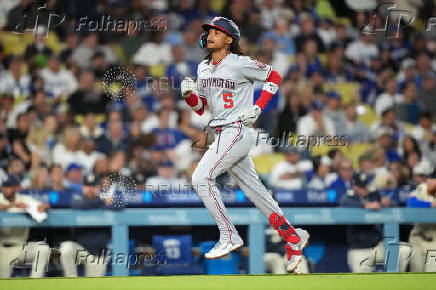 MLB: Washington Nationals at Los Angeles Dodgers