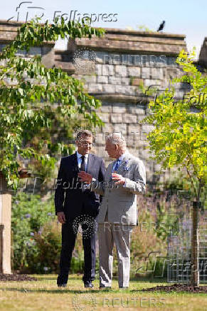 France's President Emmanuel Macron visits Britain