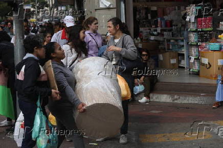 Movimentação na Ladeira Porto geral