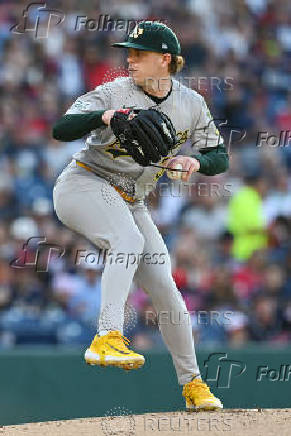 MLB: Athletics at Cleveland Guardians