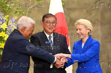 European Commission President Ursula von der Leyen visits Tokyo