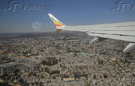 FILE PHOTO: Ethiopian Airlines to resume using Boeing 737 Max planes, in Addis Ababa