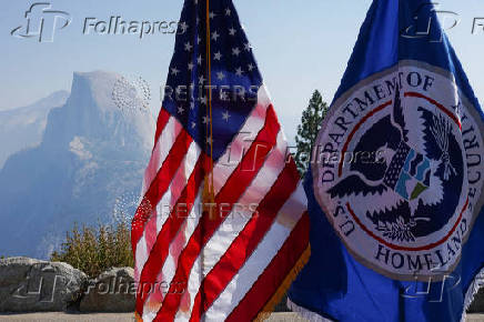 Naturalization ceremony at the Glacier Point ampitheater in Yosemite National Park