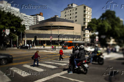 Estação Oscar Freire da linha 4-amarela do metrô