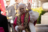 Pope Leo XIV visits Campidoglio (Capitoline Hill) in Rome