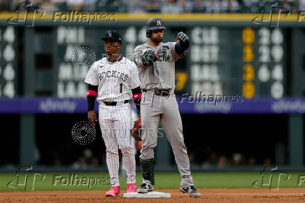 MLB: New York Yankees at Colorado Rockies