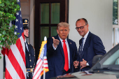 German Chancellor Friedrich Merz visits the U.S.