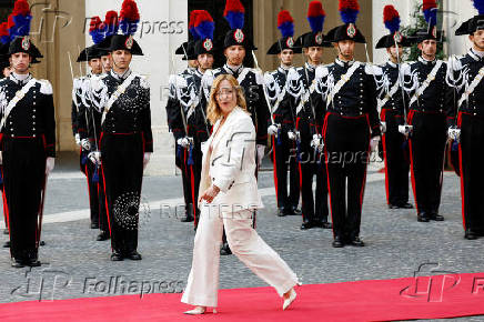 NATO Secretary General Mark Rutte visits Rome