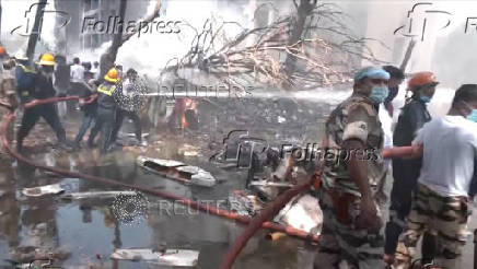 Air India plane with 242 on board crashes at India's Ahmedabad airport