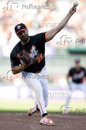 MLB: Cleveland Guardians at San Francisco Giants