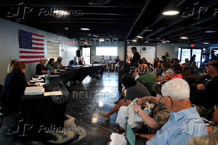 Public meeting about proposed new zoning and map in Musk's SpaceX town in Texas