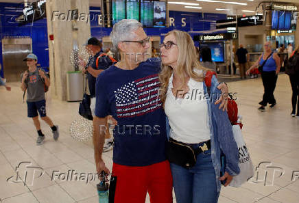 U.S. citizens and Israelis being evacuated arrive in Tampa