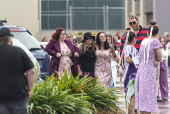 Funeral for 17-year-old Pheobe Bishop in Bundaberg, Queensland
