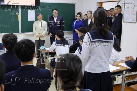 Japanese Emperor Naruhito and Empress Masako on state visit to Mongolia