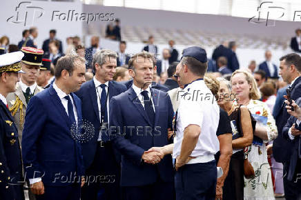 Annual Bastille Day celebrations in Paris