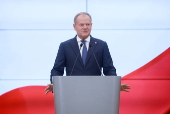 Polish Prime Minister Donald Tusk announces government reshuffle