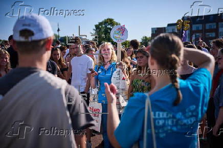 Introduction week for new university students in the Netherlands
