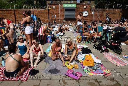 Heatwave in London