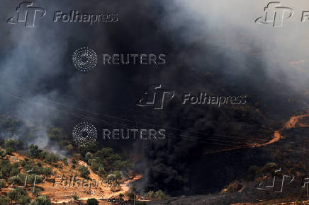 Wildfire in Delvina