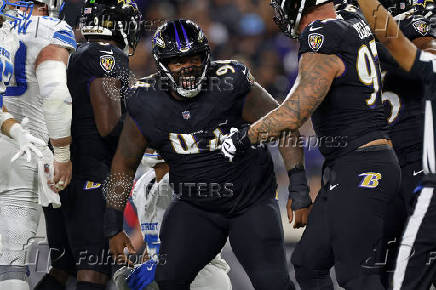 NFL: Detroit Lions at Baltimore Ravens