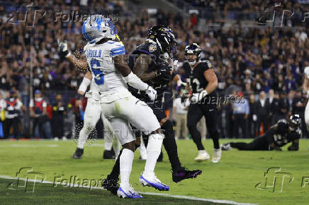 NFL: Detroit Lions at Baltimore Ravens