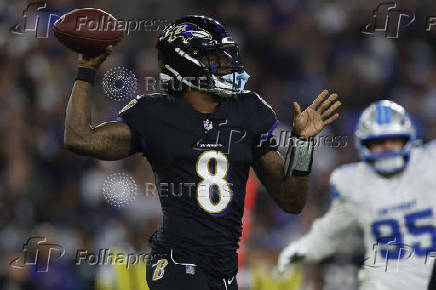 NFL: Detroit Lions at Baltimore Ravens