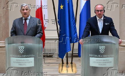 Italian Minister of Foreign Affairs Antonio Tajani visits Croatia