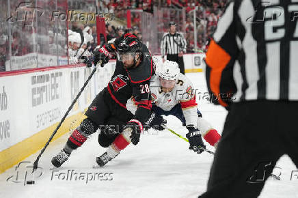 NHL: Stanley Cup Playoffs-Florida Panthers at Carolina Hurricanes