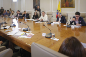 Gustavo Petro lidera reunión de Consejo de Ministros en Bogotá, Colombia