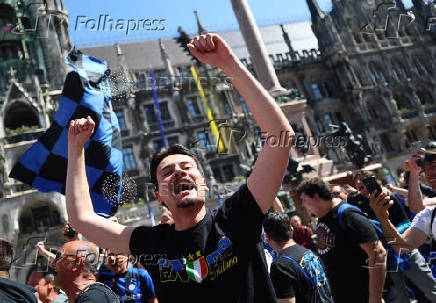 Champions League - Final - Paris St Germain and Inter Milan fans gather in Munich