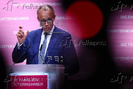 German Chancellor Merz attends Family Business Days 2025