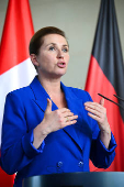 Danish Prime Minister Mette Frederiksen visits Berlin