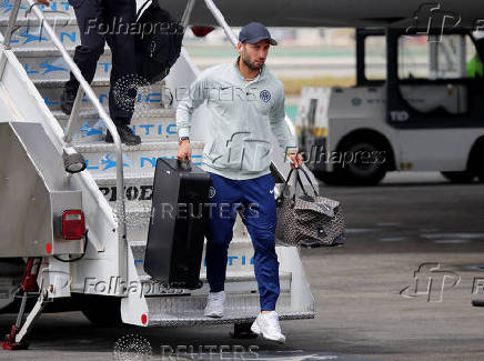 Club World Cup - Inter Milan arrive in Los Angeles ahead of Club World Cup