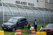 Delaney Hall ICE detention center in Newark, New Jersey
