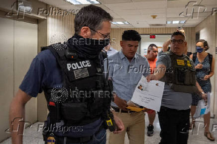 Federal Immigration Officers at U.S. Immigration Court