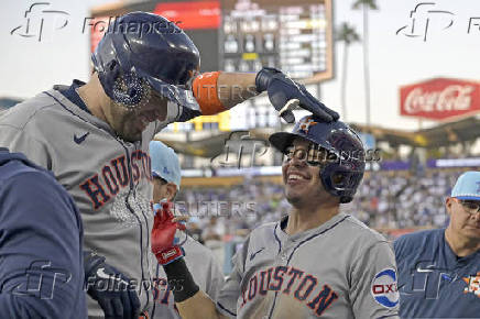 MLB: Houston Astros at Los Angeles Dodgers