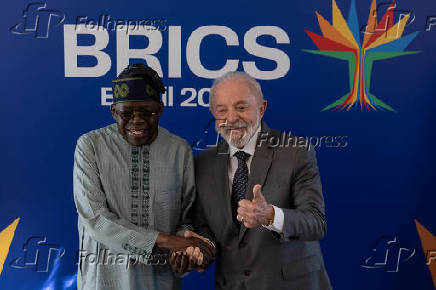 Presidente Lula e Bola Tinubu